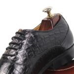 DANZIO Mafia Croco-Print Leather Oxford Shoes For Men (Limited Edition)