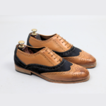 DANZIO Fusion Leather Brogue Oxford Shoes For Men