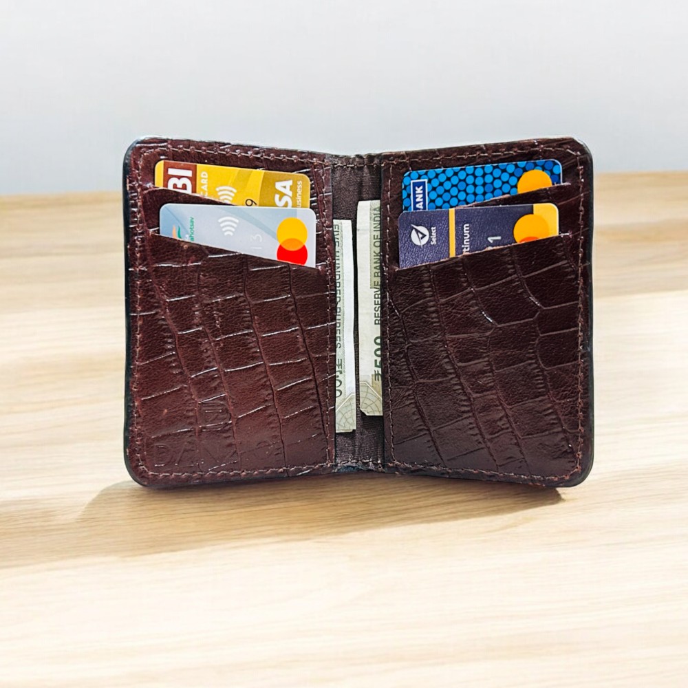 leather card holder